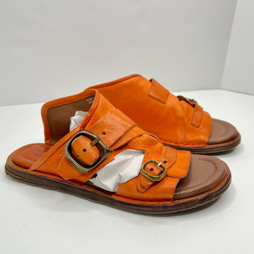 A.s. 98 Tavon Sandals in Orange Size EU 40 - Picture 8 of 16
